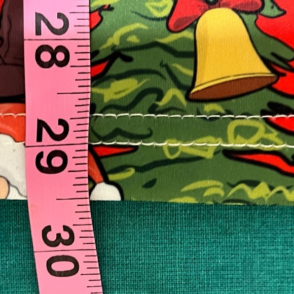 “UGLY” SANTA W/BEER POLO SHIRT. Santa Holding Glass Of Beer. Fun Shirt. USED 1X - Picture 7 of 7